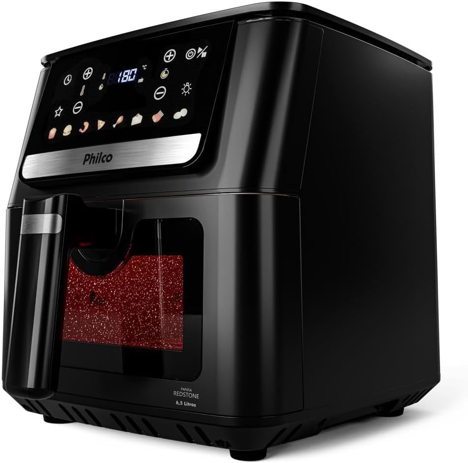 Air Fryer Philco 6,5L Visor Glass 1700W BIVOLT — foto 7