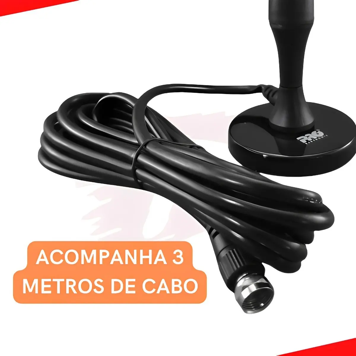 Antena Proeletronic Prohd-2400 3m Interna/externa Caixa C/20 — foto 2