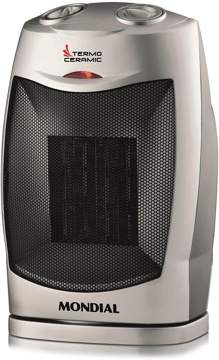 Aquecedor Termo Ceramic, Mondial, Preto/Prata, 1500W, 110V - A-05 — foto 4