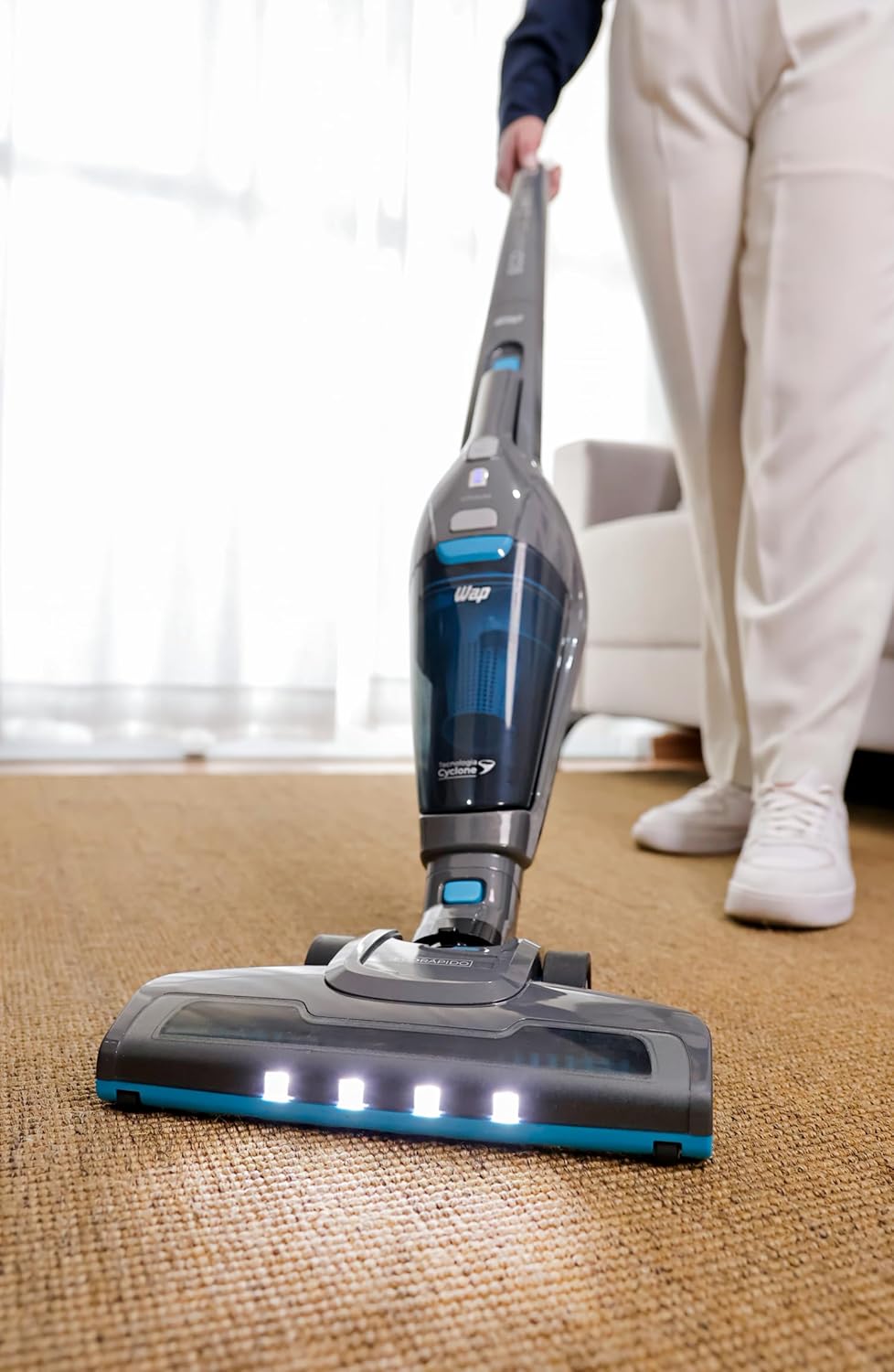 Aspirador Vertical com Tecnologia Cyclone e Bocal 180 Graus — foto 3