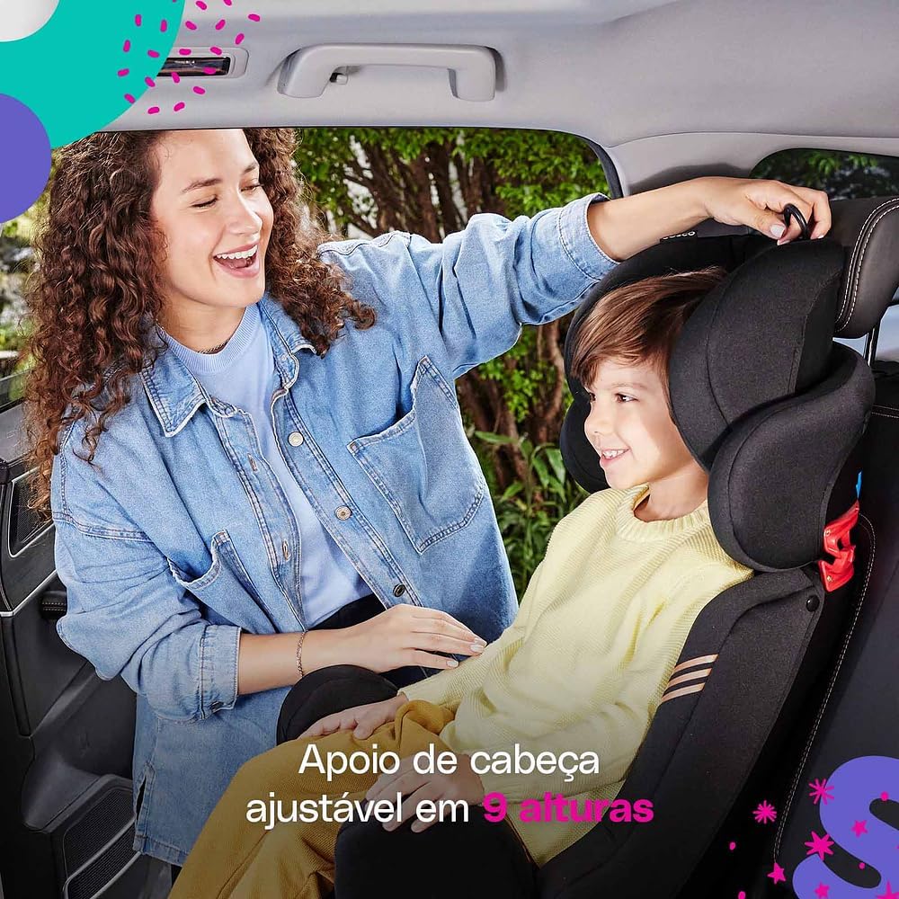 Cadeirinha para Auto até 36kg com 2 Posições de Inclinação — foto 4