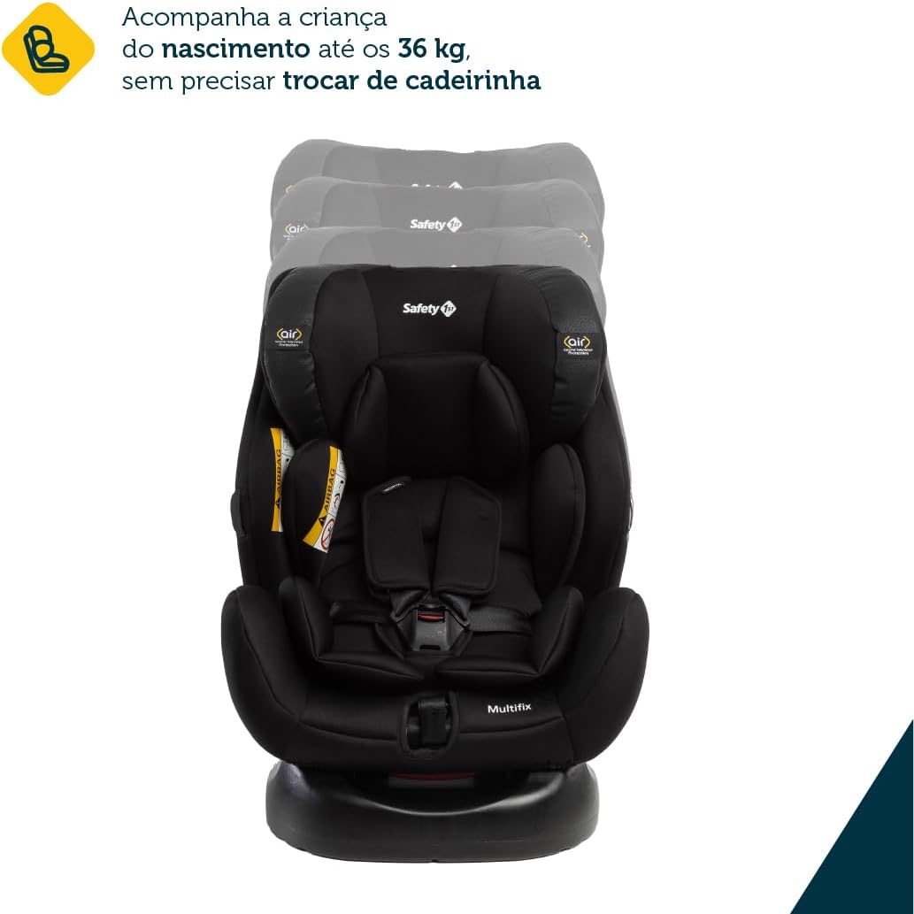 Cadeirinha para Auto Multigrupos 0 a 36kg com Air Protect — foto 3