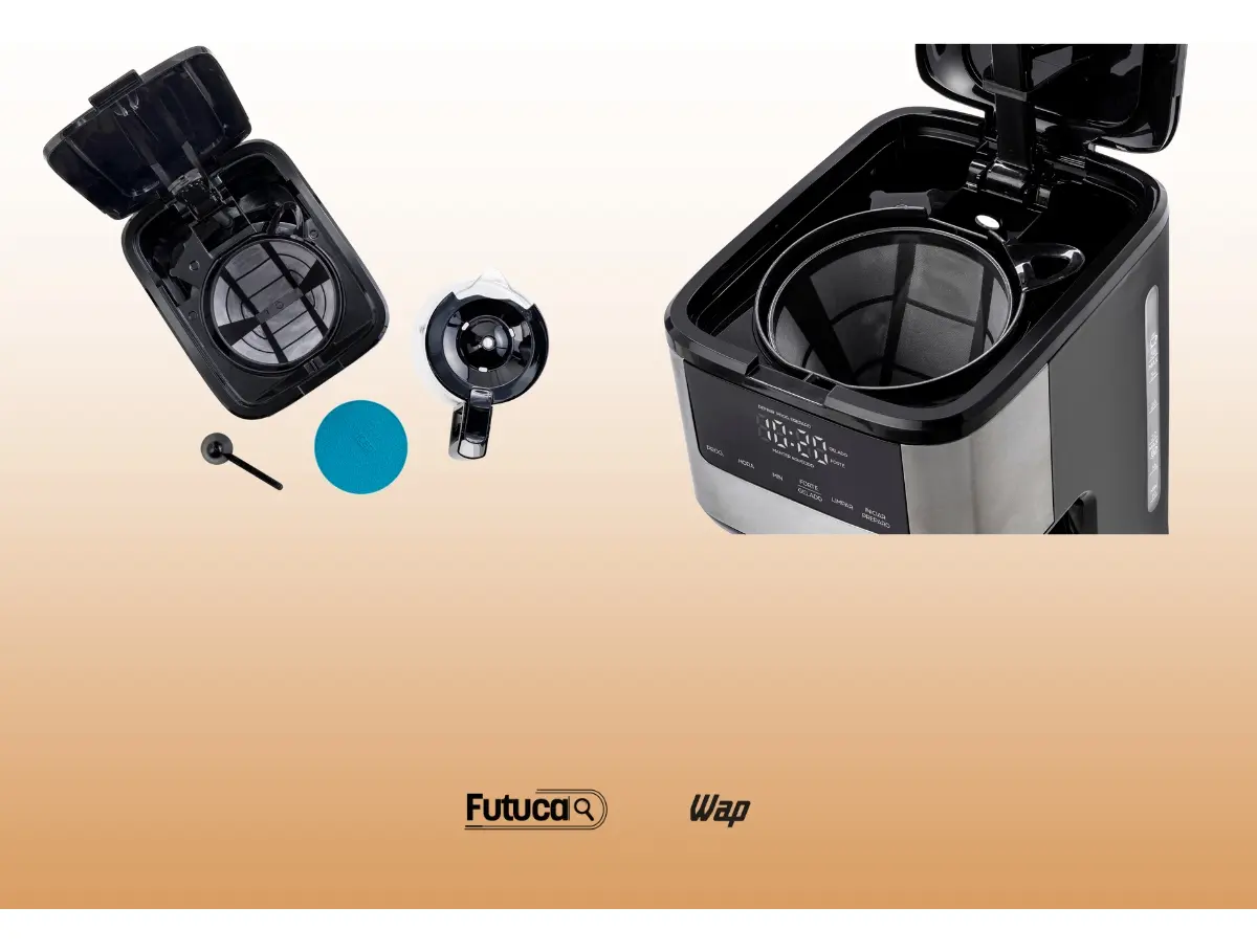 Cafeteira Inteligente Elétrica Automática Digital Wap Aroma — foto 4