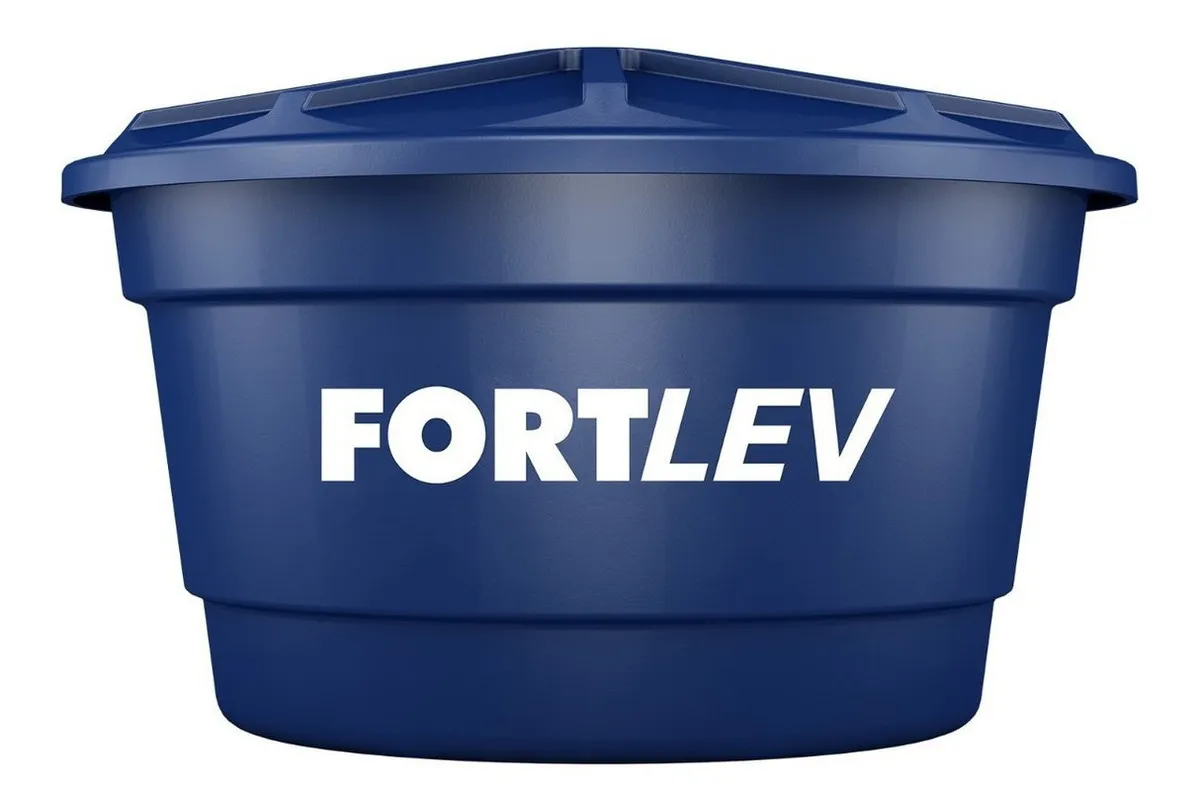 Caixa d'água Fortlev 750L Polietileno Azul