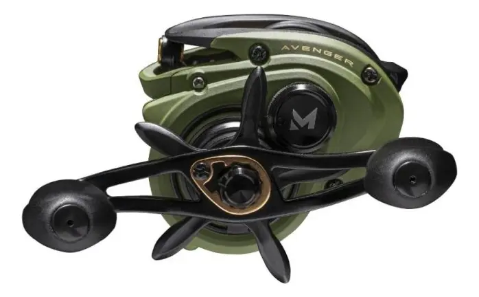 Carretilha Avenger 11000 Marine Sports Verde Lado da manivela Esquerdo