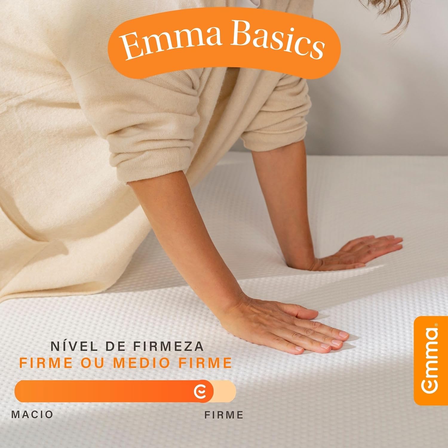 Colchão Emma Basics 17 Espuma D28 — foto 4