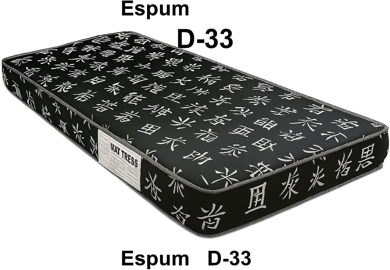 Colchão Espuma D33 Solteiro Quarto Cama 188X88X12- CM — foto 3