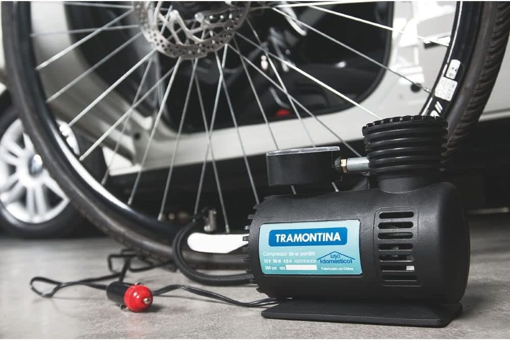 Compressor de Ar Portátil Tramontina 300 psi 50W 12V — foto 3