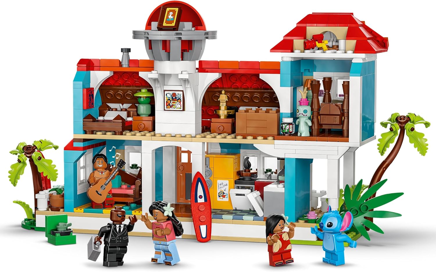 Conjunto de Montar Casa de Praia de Lilo e Stitch — foto 3