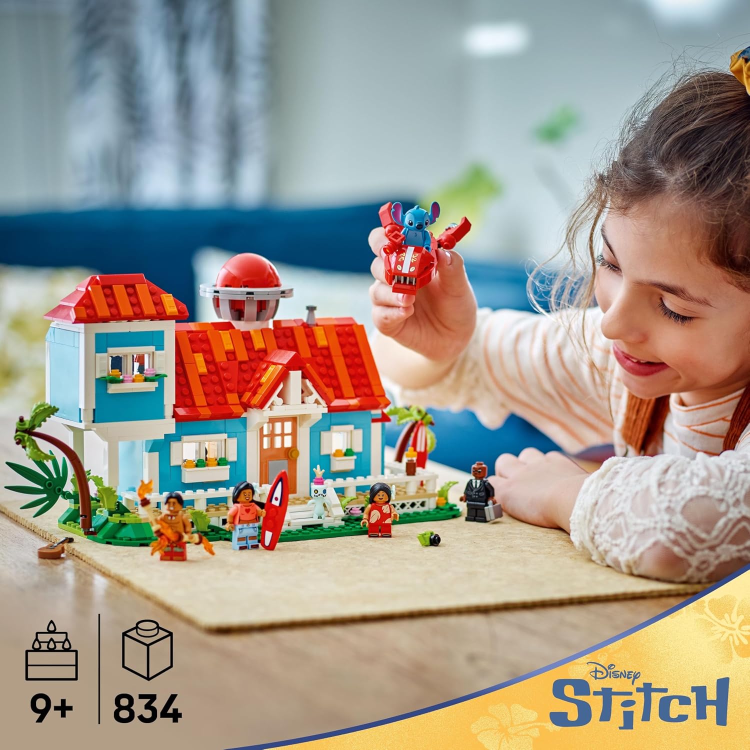 Conjunto de Montar Casa de Praia de Lilo e Stitch — foto 2