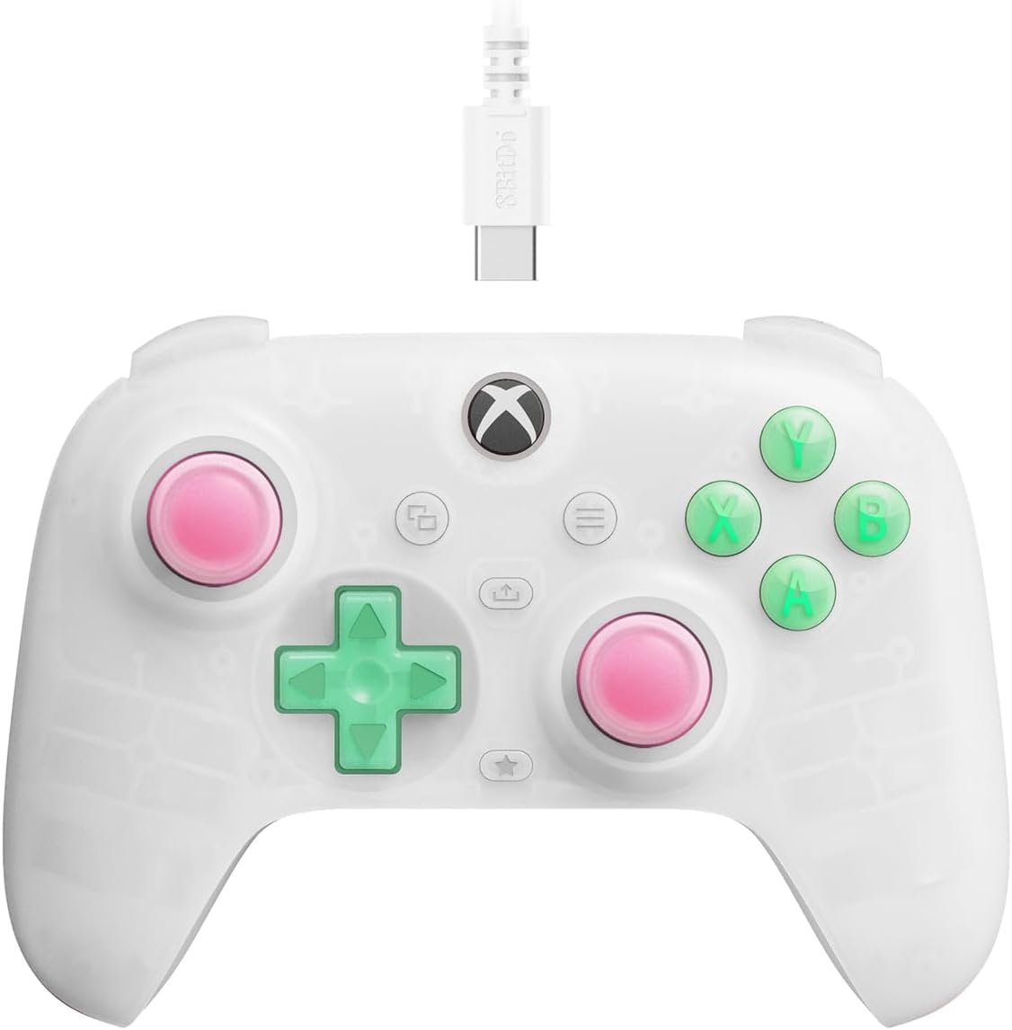 Controle 8BitDo Ultimate Mini Licenciado Xbox com RGB Fire Ring