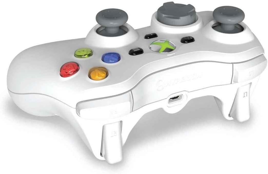 Controle Hyperkin Xenon Branco Réplica Xbox 360 Licenciado — foto 4