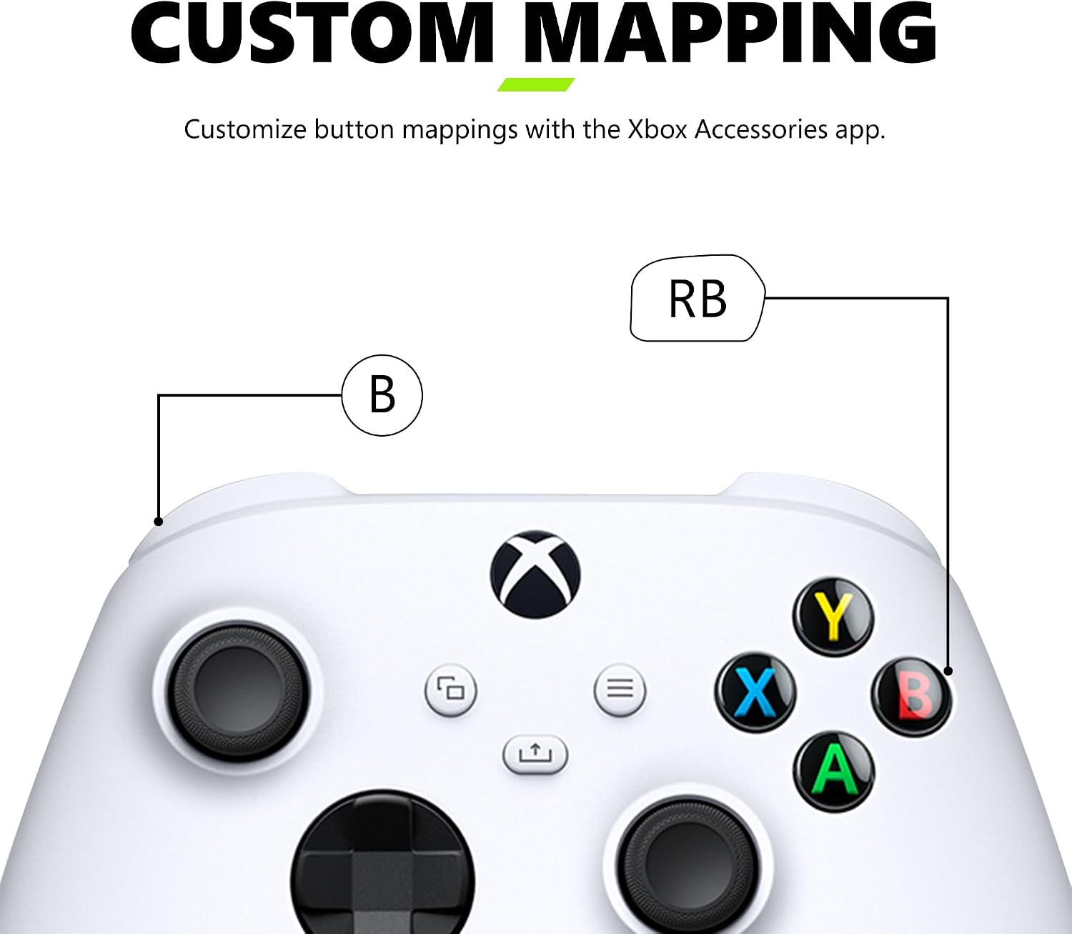 Controle Sem Fio Xbox Robot White — foto 6