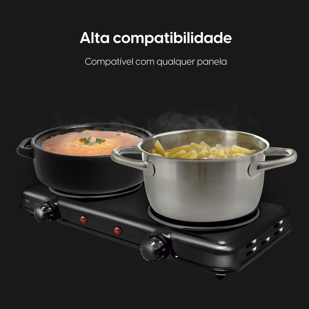 Cooktop Elétrico Portátil e Compacto 220V — foto 3