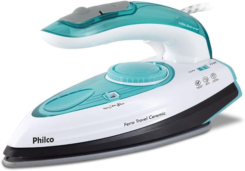 Ferro de Passar a Vapor Compacto 1200W 127V com Jato Extra