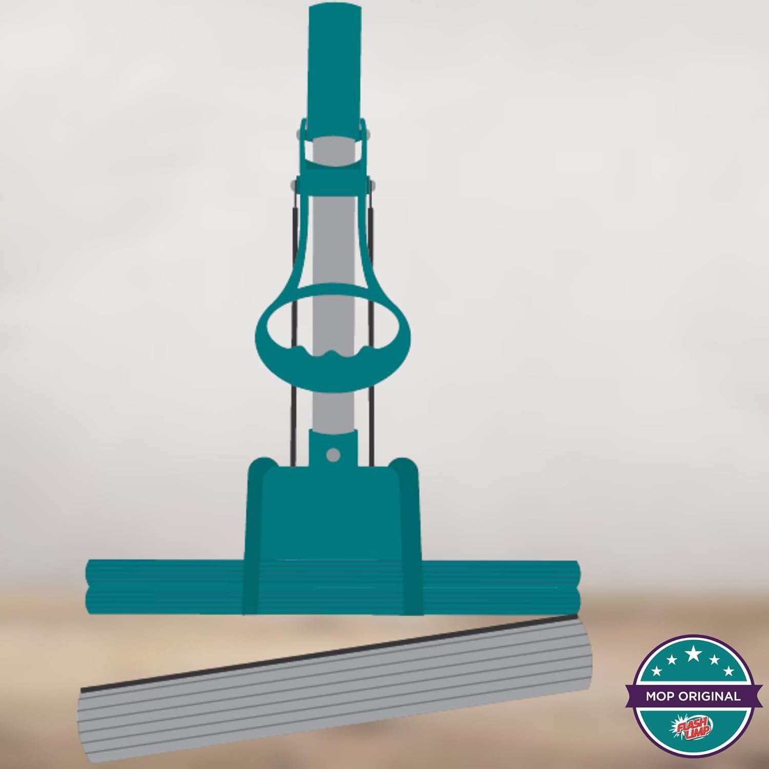 Flash Limp MOP7671 - Mop Limpeza Geral Plus, Verde — foto 3