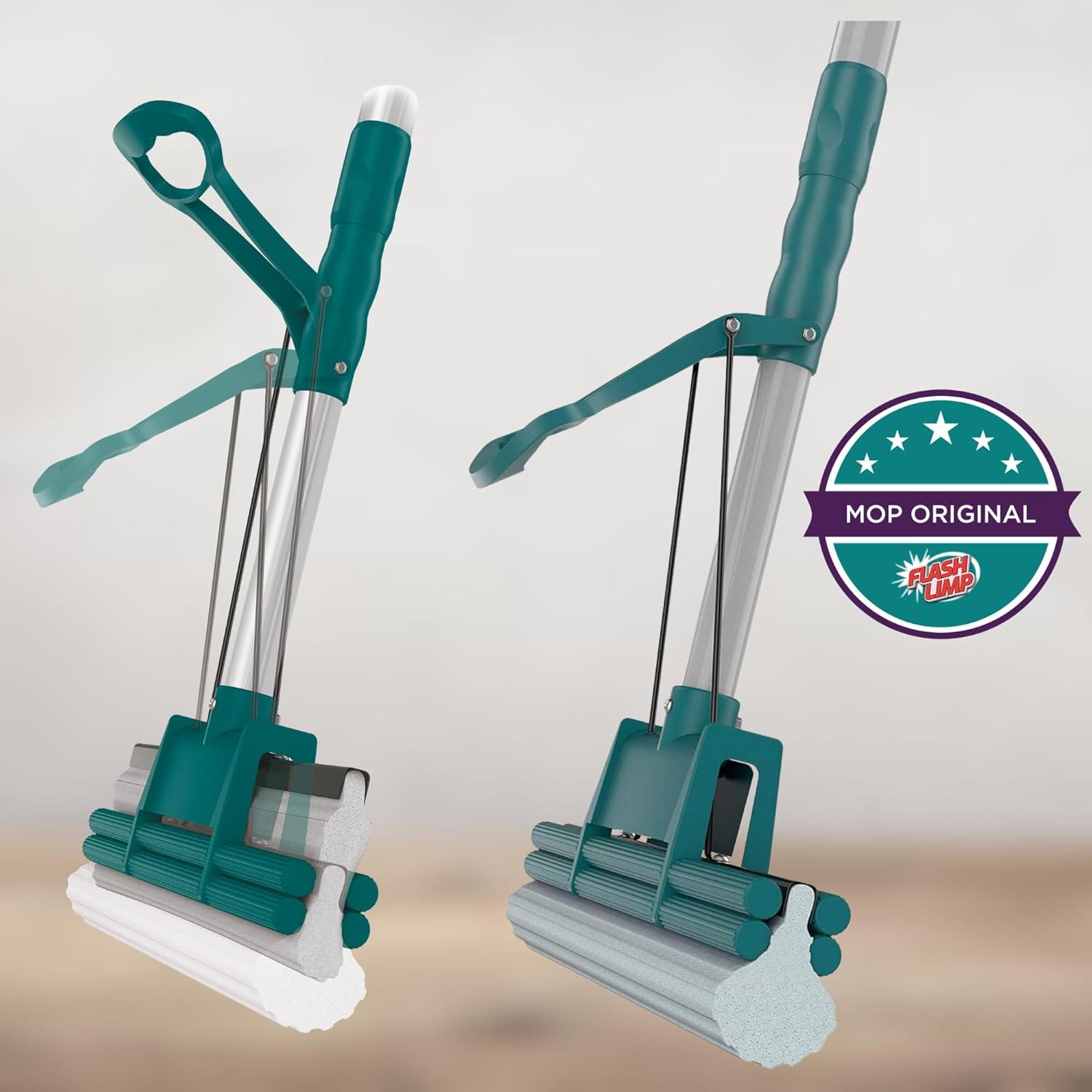 Flash Limp MOP7671 - Mop Limpeza Geral Plus, Verde — foto 4
