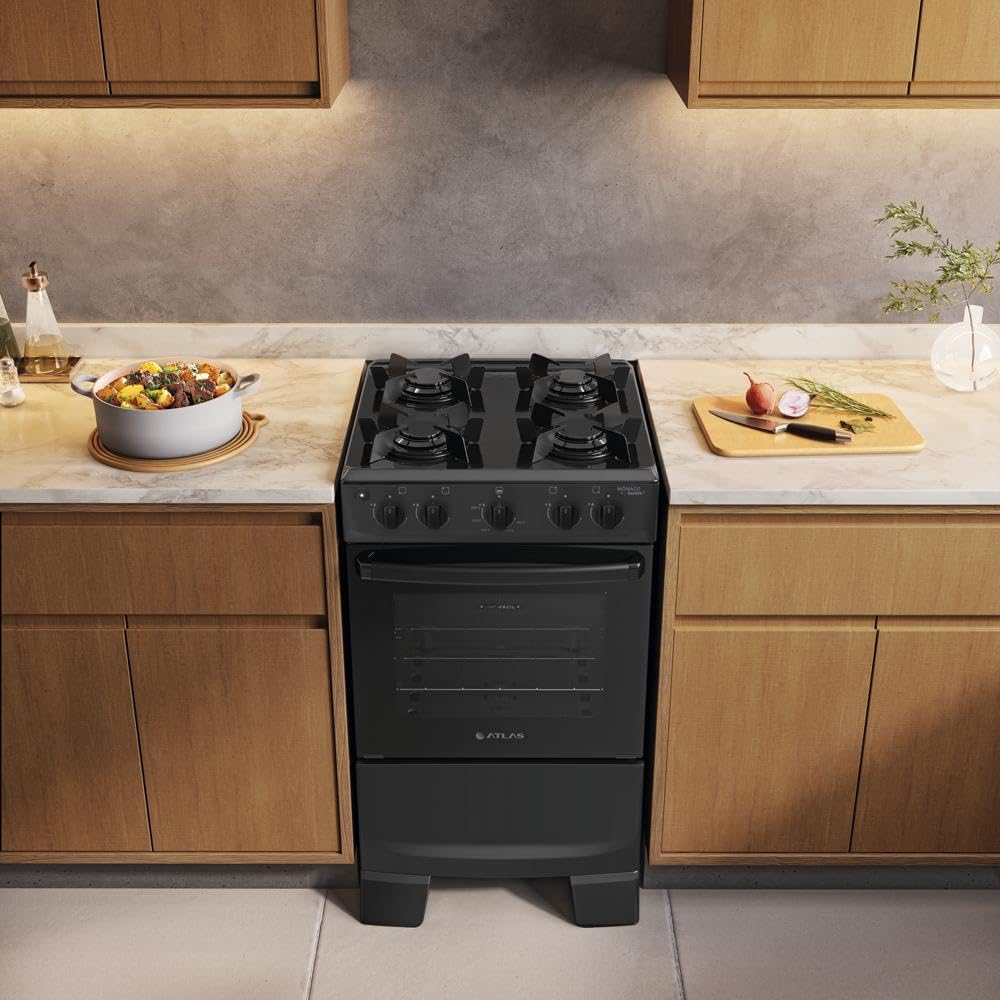Fogão Automático com Forno de Vidro Duplo — foto 6