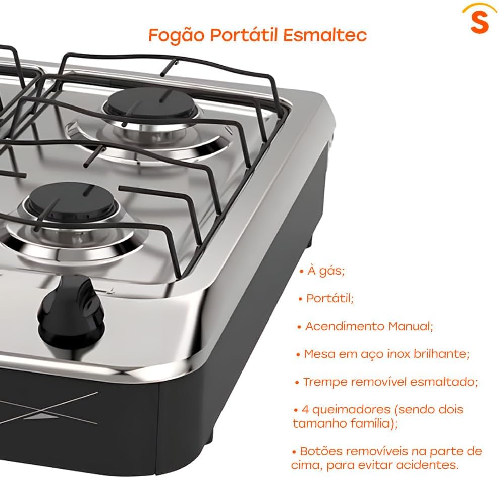 Fogão Esmaltec — foto 5