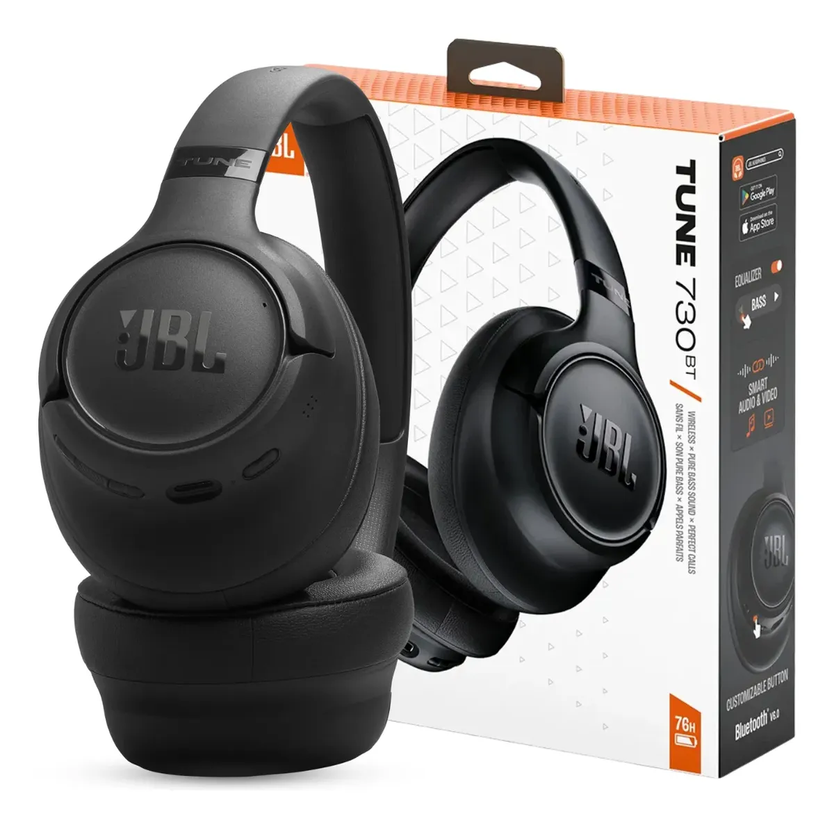 Fone Ouvido Jbl Tune 730bt Headphone Bluetooth 6.0 Original