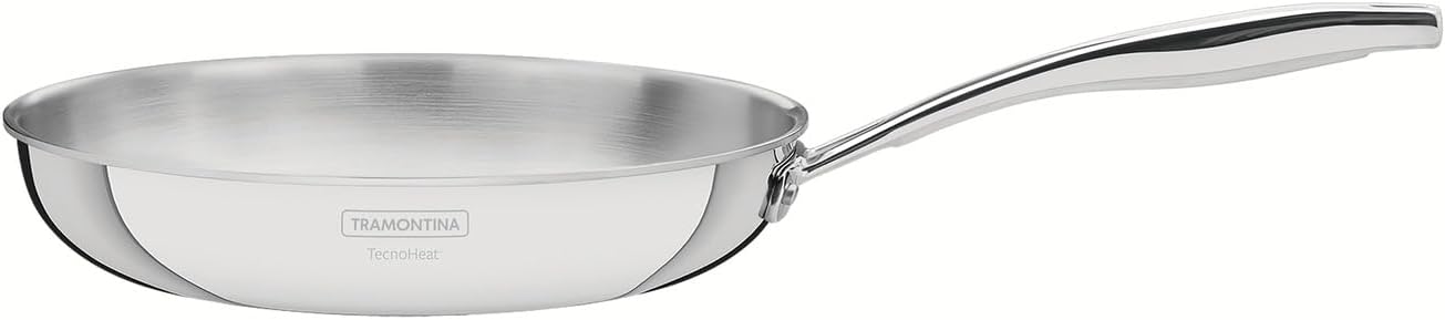 Frigideira Aço Inox Corpo Triplo 30 cm 3,4 Litros