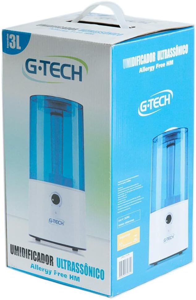 G-Tech Umidificador Ultrassônico Modelo Allergy Free Hm 3L — foto 5