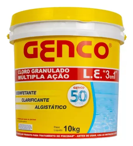 Genco 3 Em 1 Balde 10kg Para Piscina — foto 2