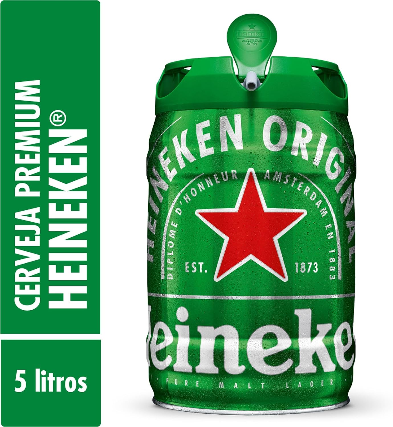 Heineken Cerveja Barril 5L — foto 2