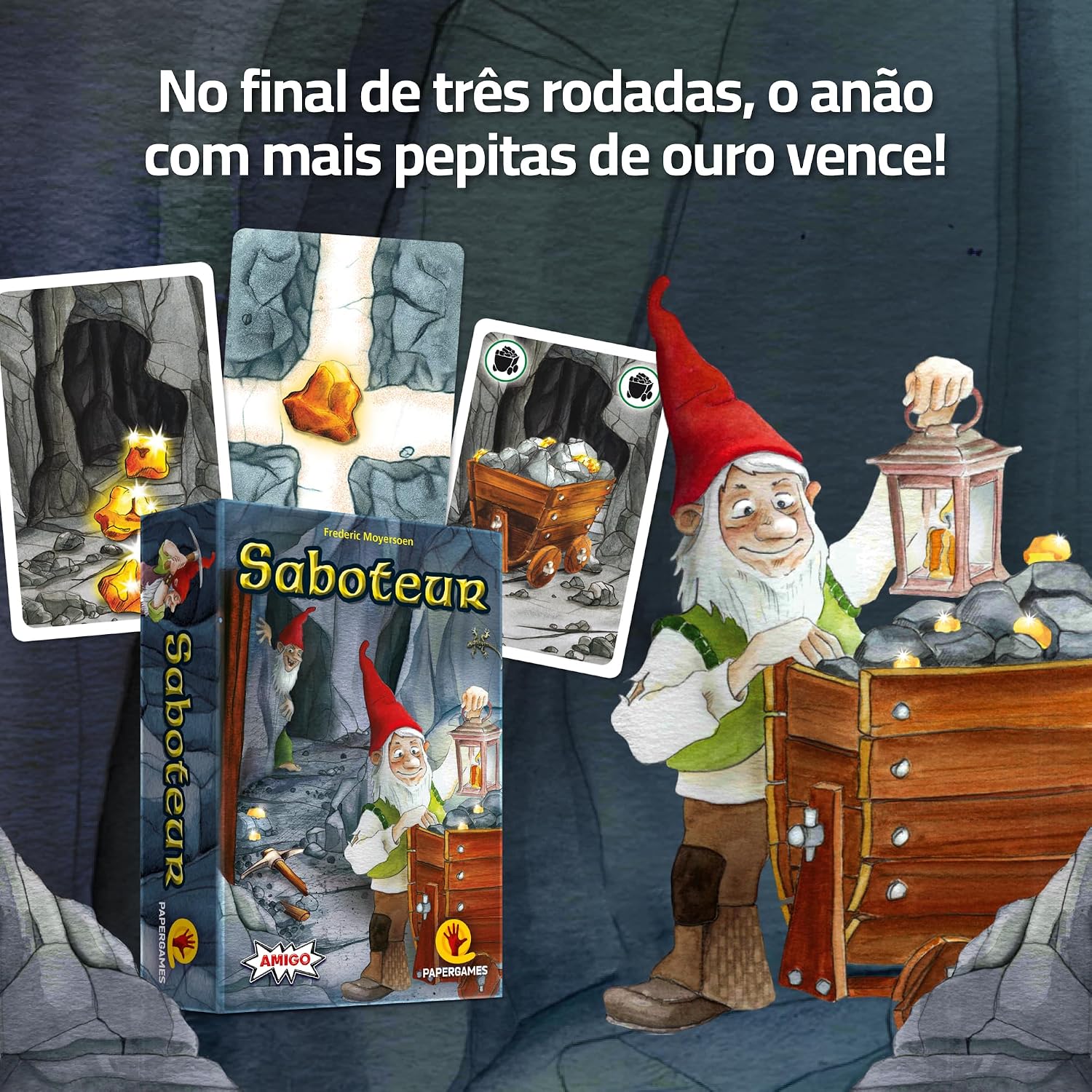 Jogo de Cartas Saboteur — foto 6