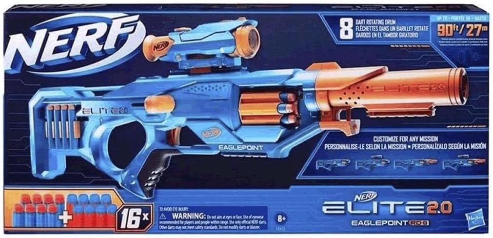 Lançador Nerf Elite 2.0 Eaglepoint RD-8 — foto 6