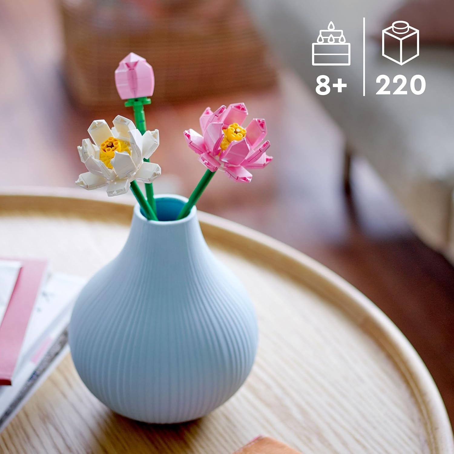 LEGO Flores Flor-de-Lótus 220 Peças — foto 3