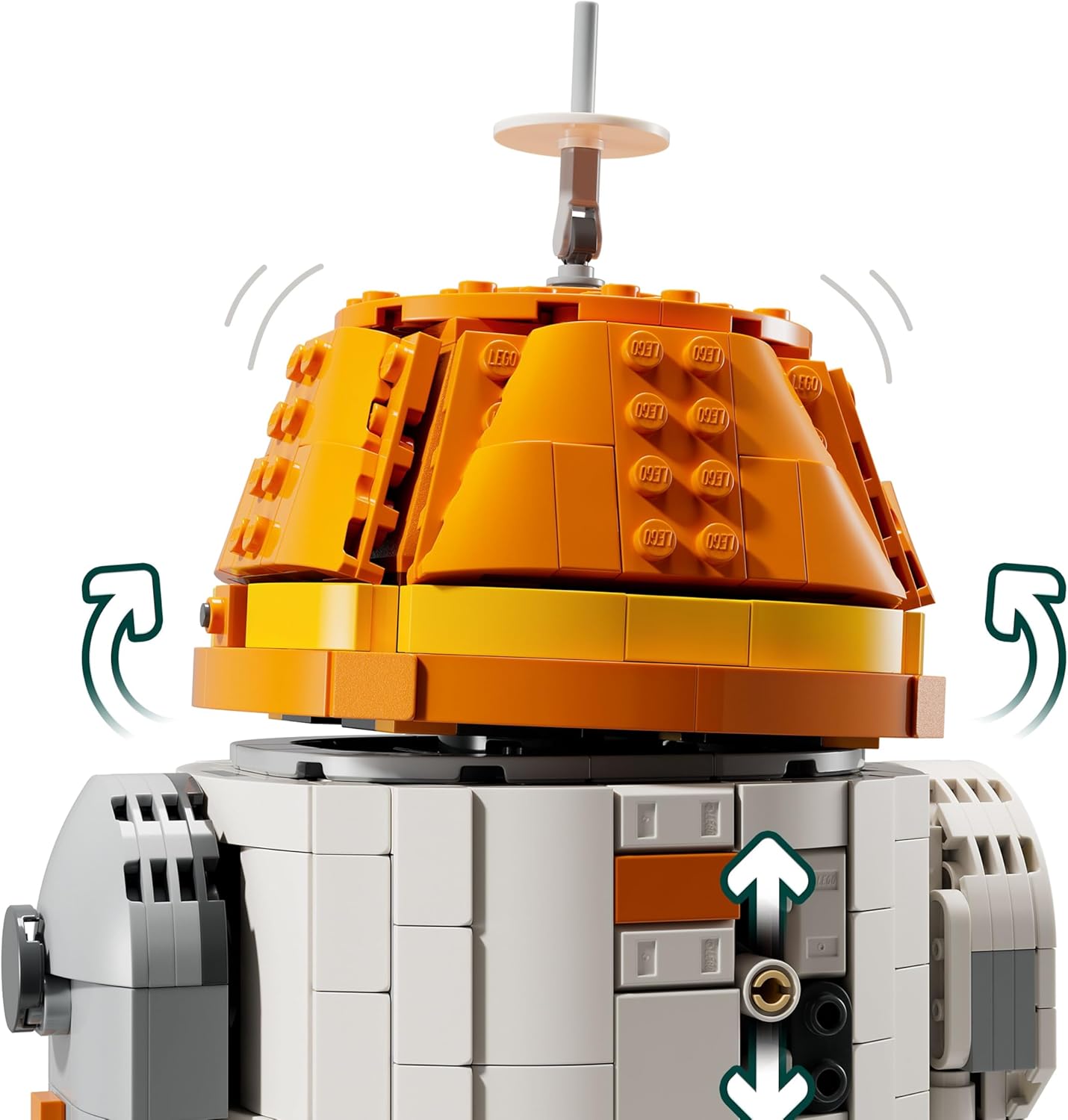 LEGO Star Wars Chopper (C1-10P)™ Droide Astromecânico 75416 — foto 4