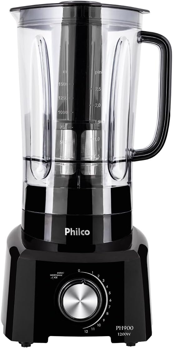 Liquidificador, Ph900, 3L, Preto, 110V, Philco