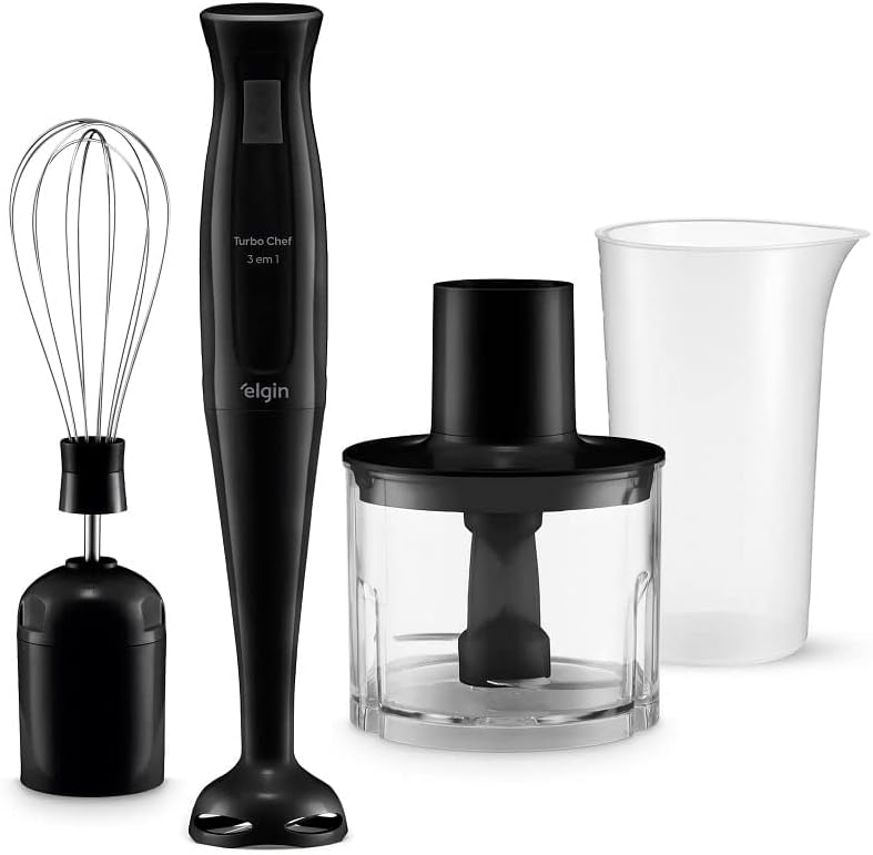 Mixer 3 em 1 200W com Miniprocessador 0,3L e Acessórios