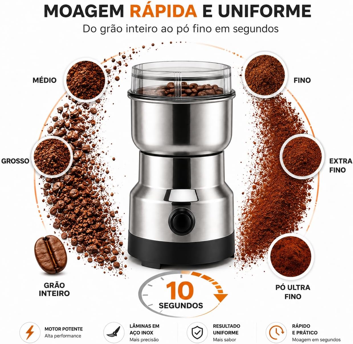 Moedor Manual de Café e Especiarias — foto 6