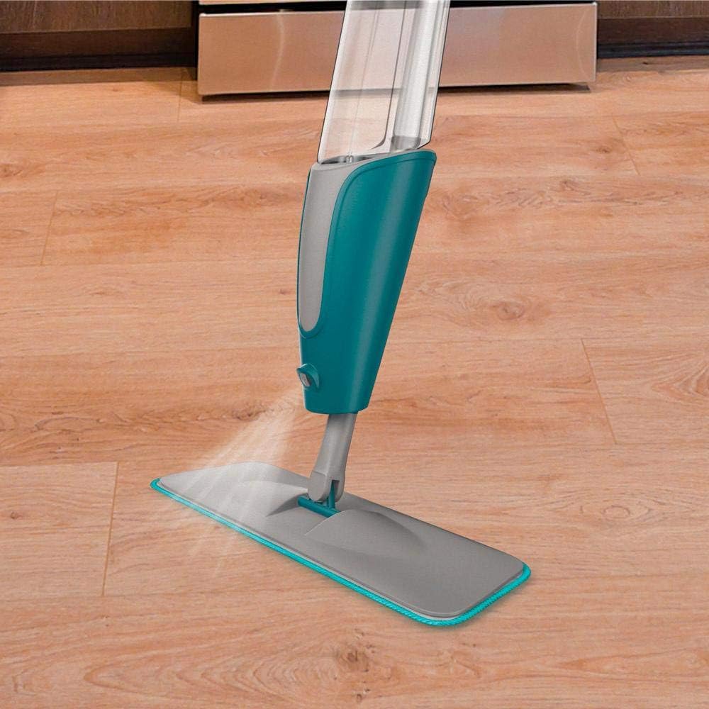 Mop Spray com Dispenser 400ml e Refil de Microfibra Lavável — foto 4
