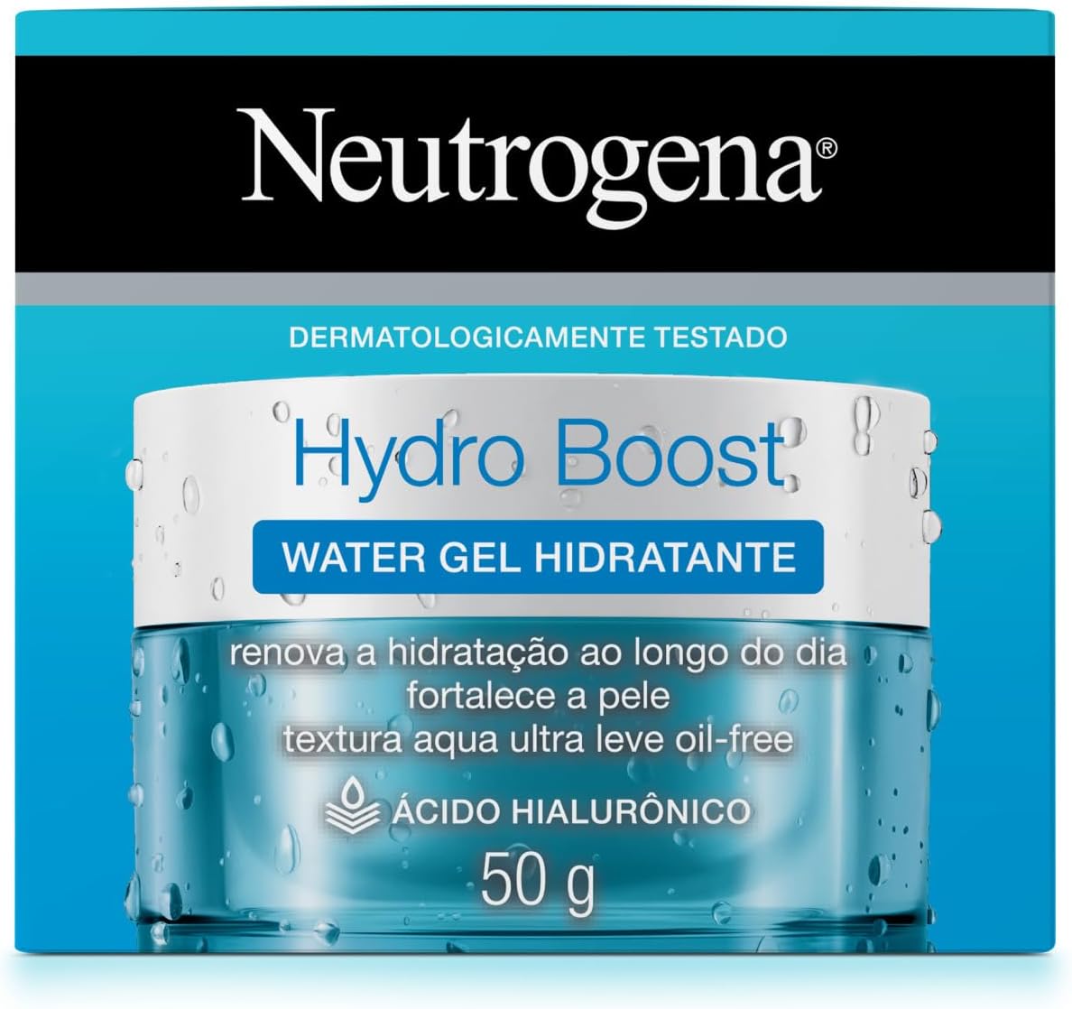 Neutrogena Hidratante Facial Hydro Boost Water Gel, 50g — foto 4