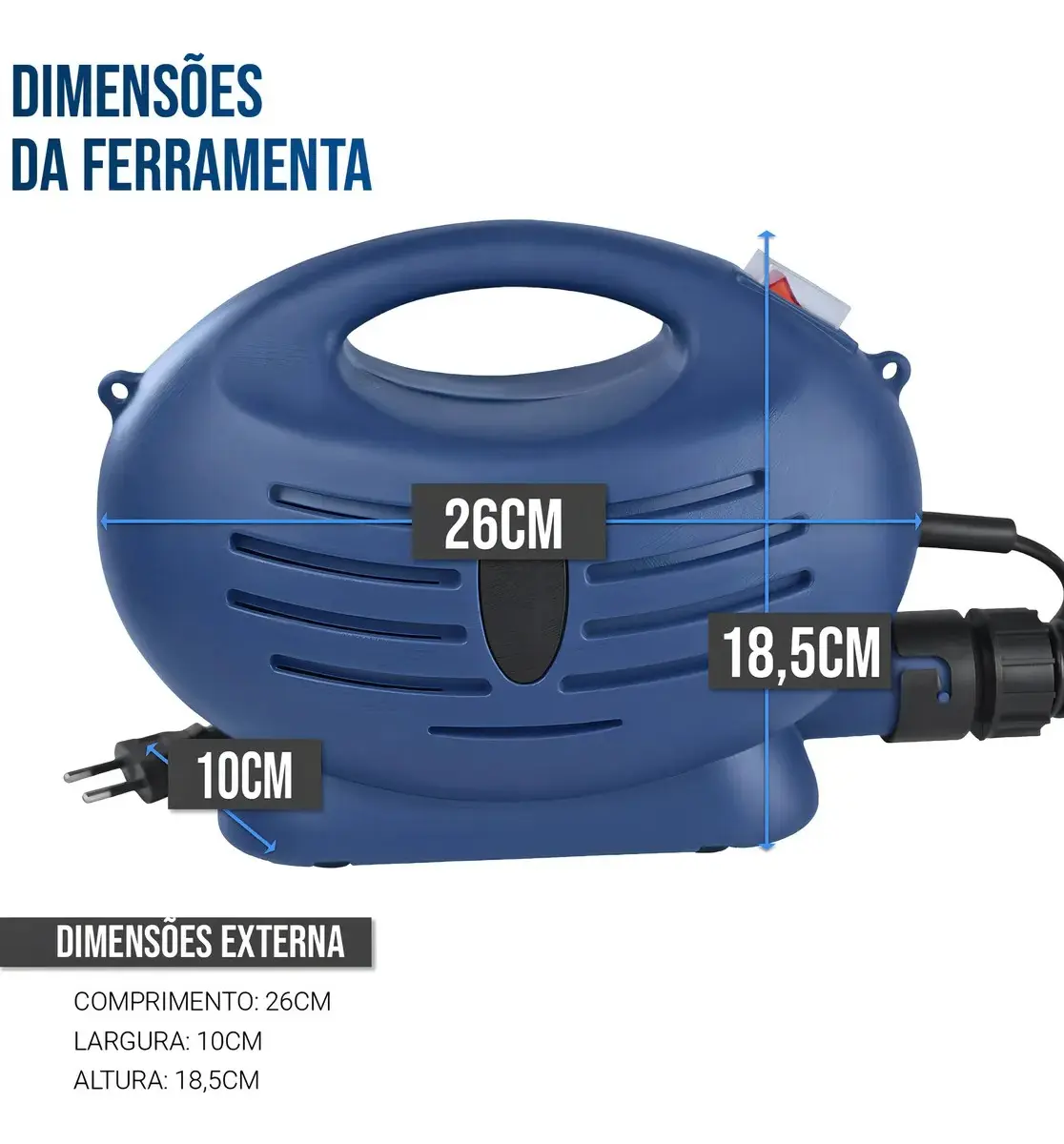 Pistola Pintura Eletrica Pulverizador Tinta Paint 650w — foto 3