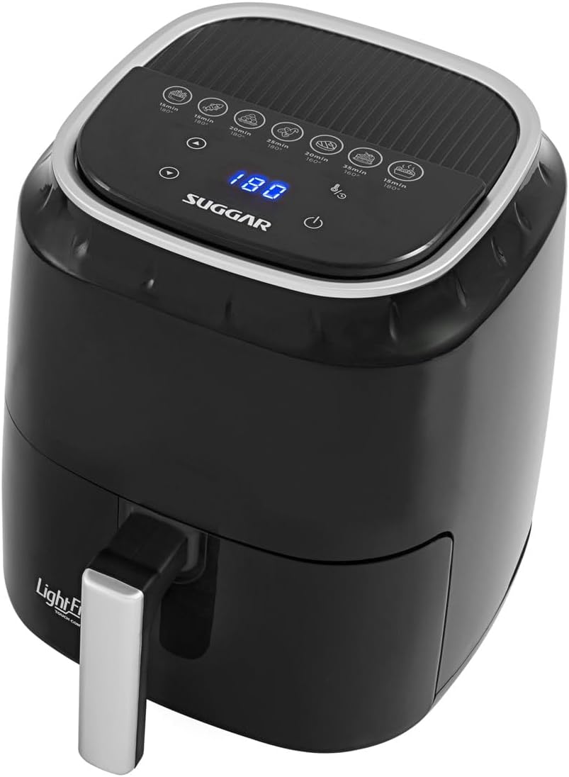 SUGGAR FRITADEIRA LIGHT FRY TOUCH CONTROL 4 LITROS PRETA 110V FT0041PT