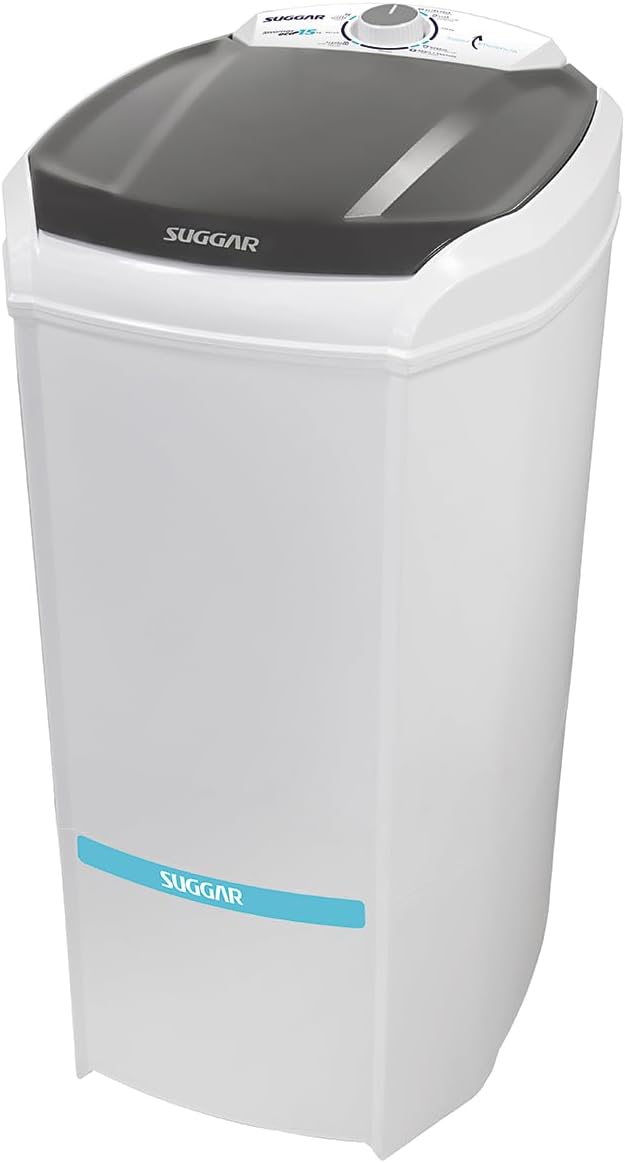SUGGAR LAVADORA DE ROUPAS LAVAMAX ECO 15KG 110V BRANCA LE1521BR