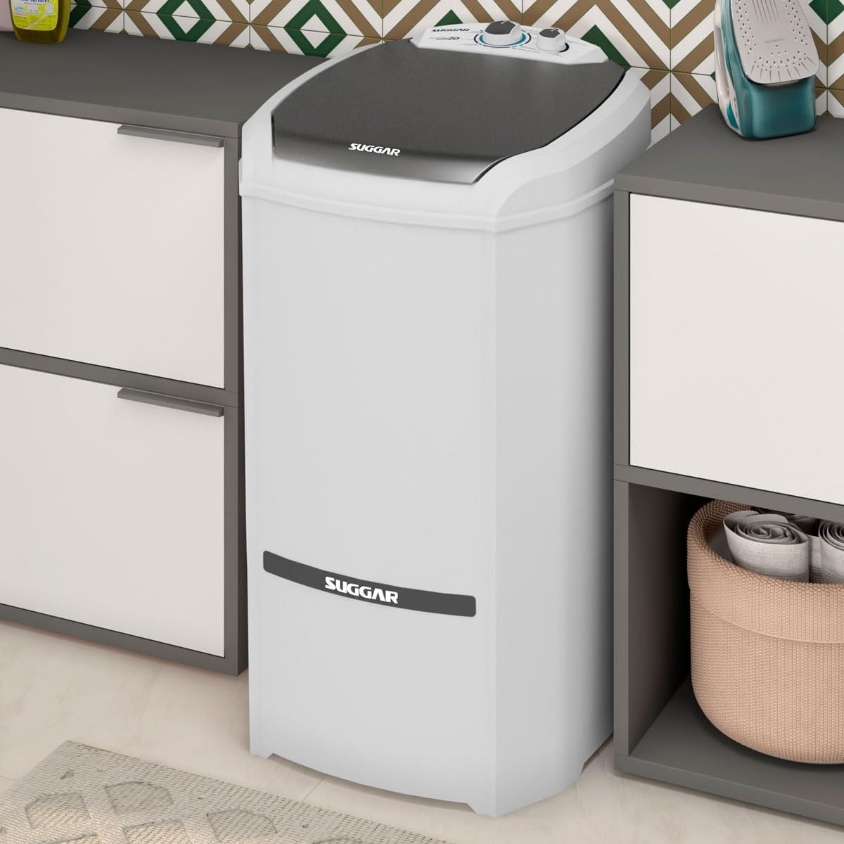 SUGGAR LAVADORA DE ROUPAS LAVAMAX ECO 20KG 220V BRANCA LE2002BR — foto 2