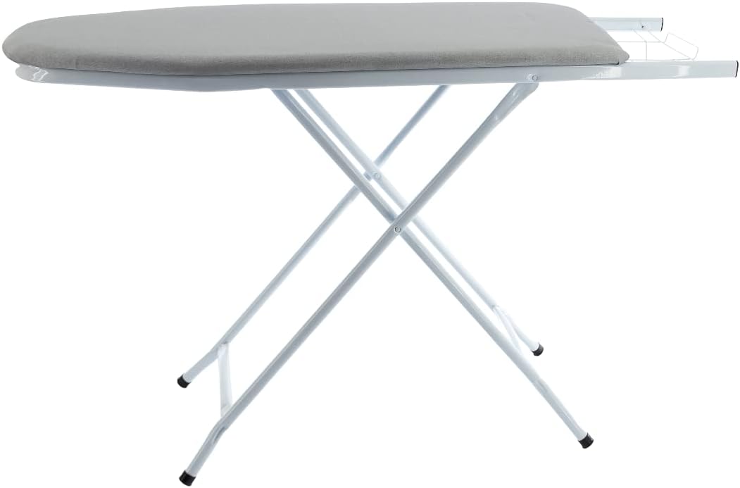 Tábua de Passar Roupa em Aço com Suporte para Ferro 105x34cm