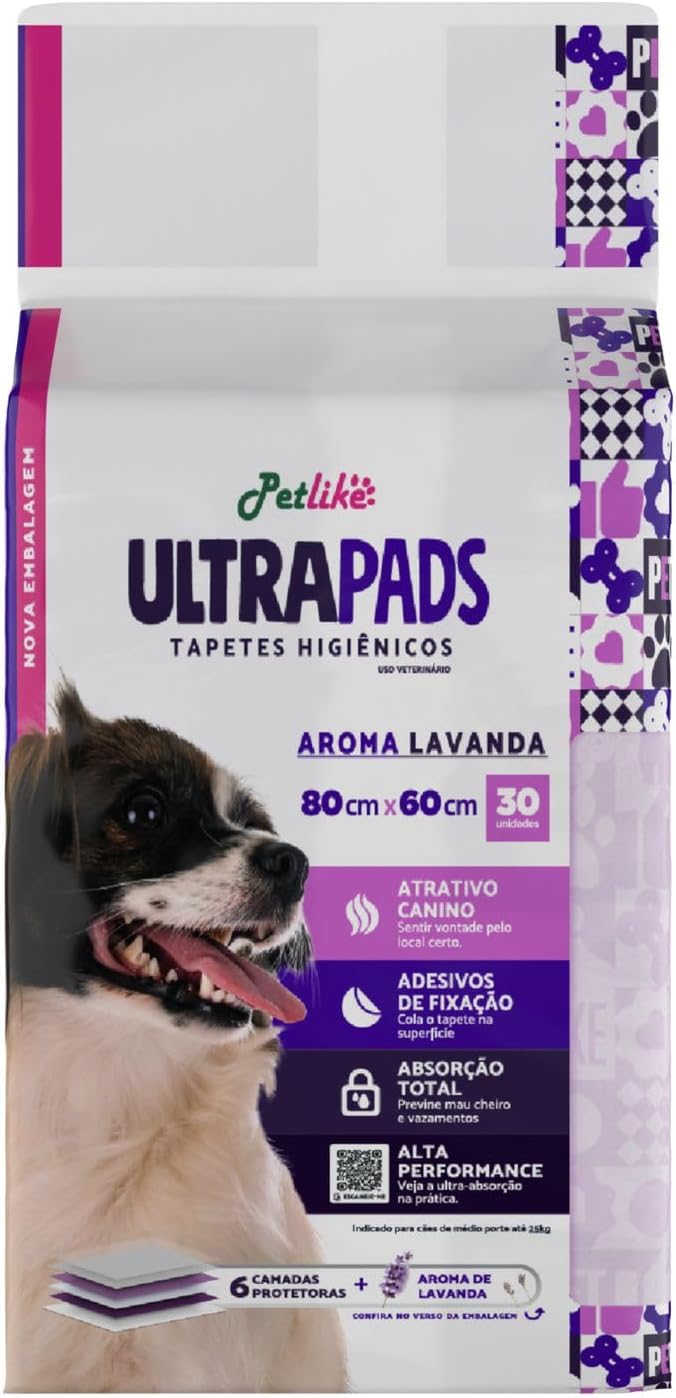 Tapete Higiênico Petlike Ultra Pads para Cães