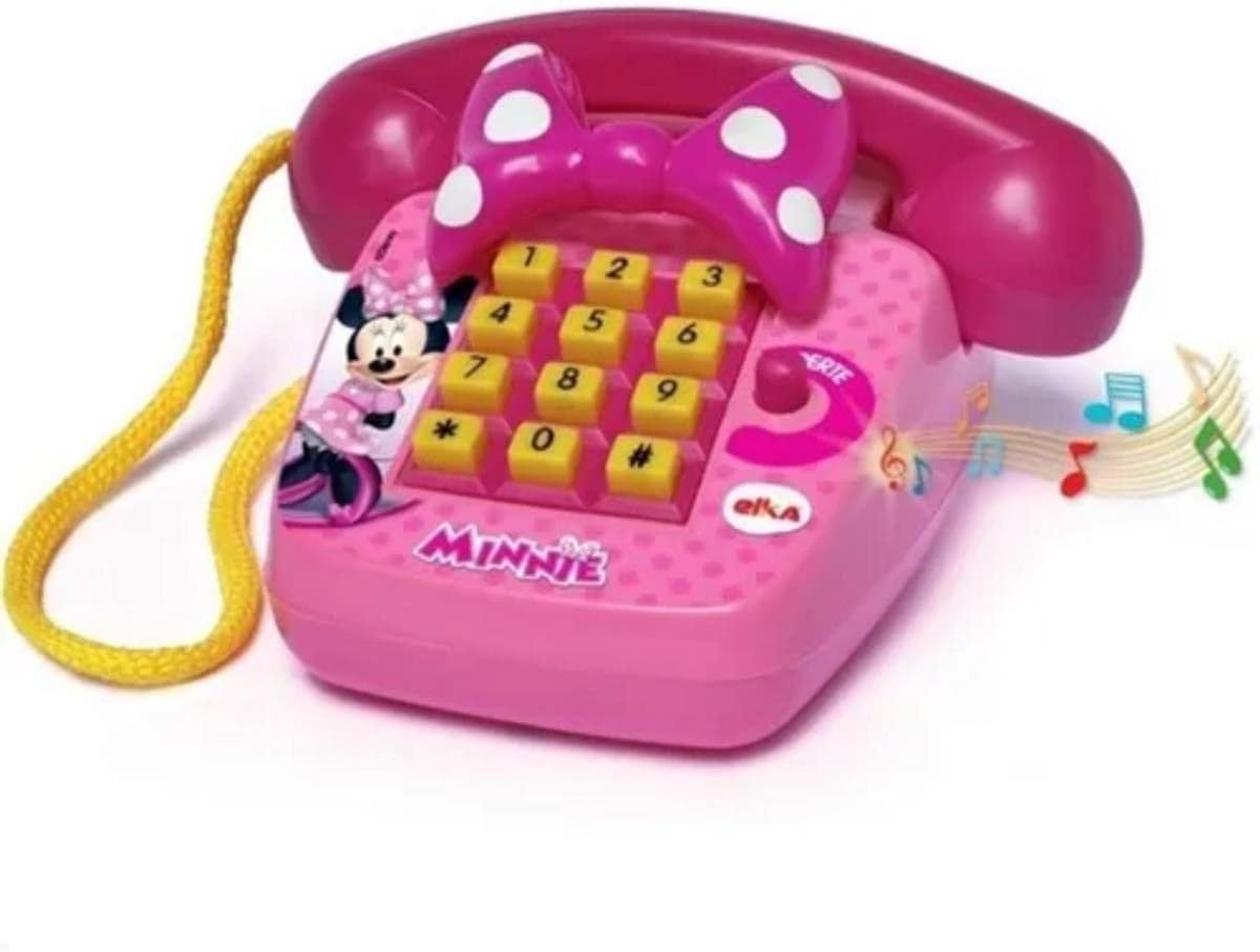 Telefone Sonoro da Minnie com Frases Disney