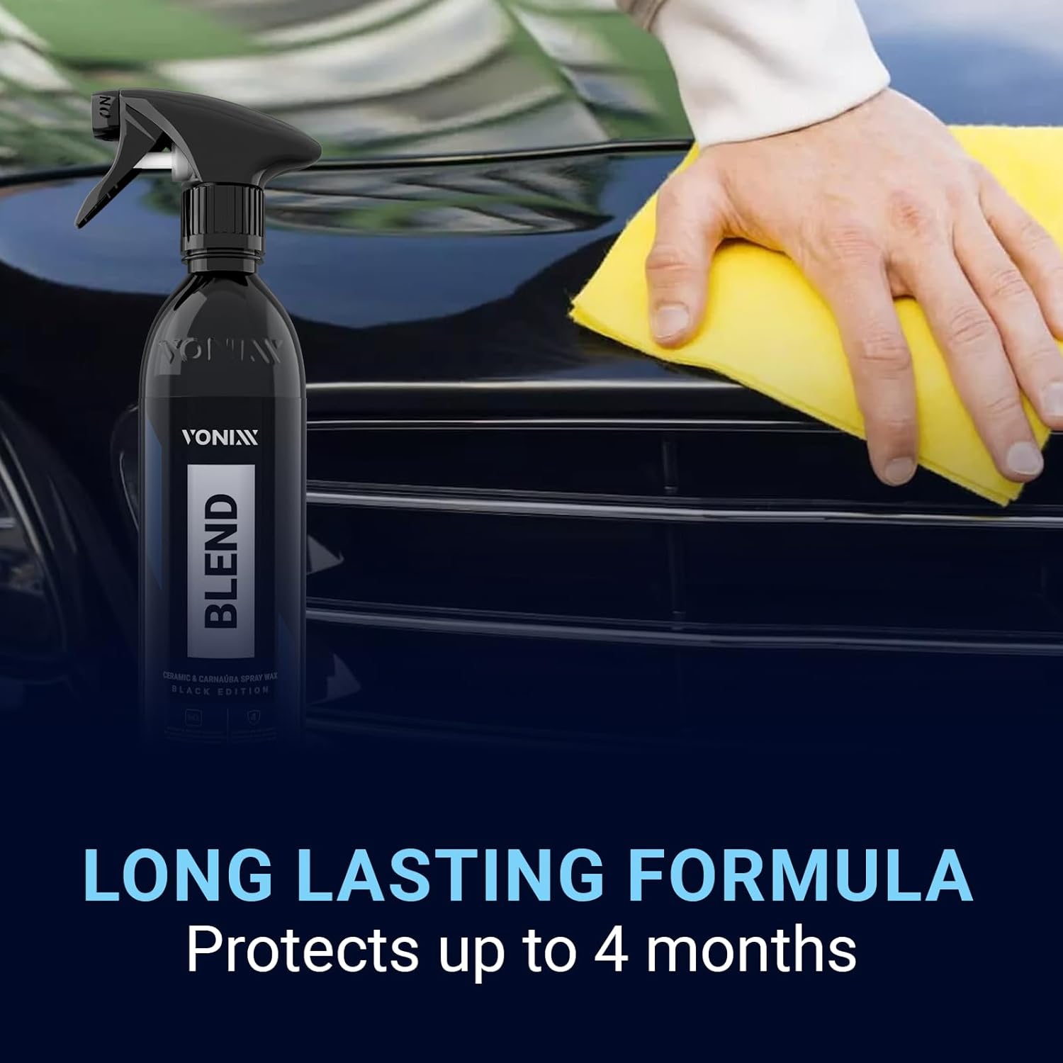 Vonix Blend Ceramic &amp; Carnaúba Spray Wax Black Edition — foto 6